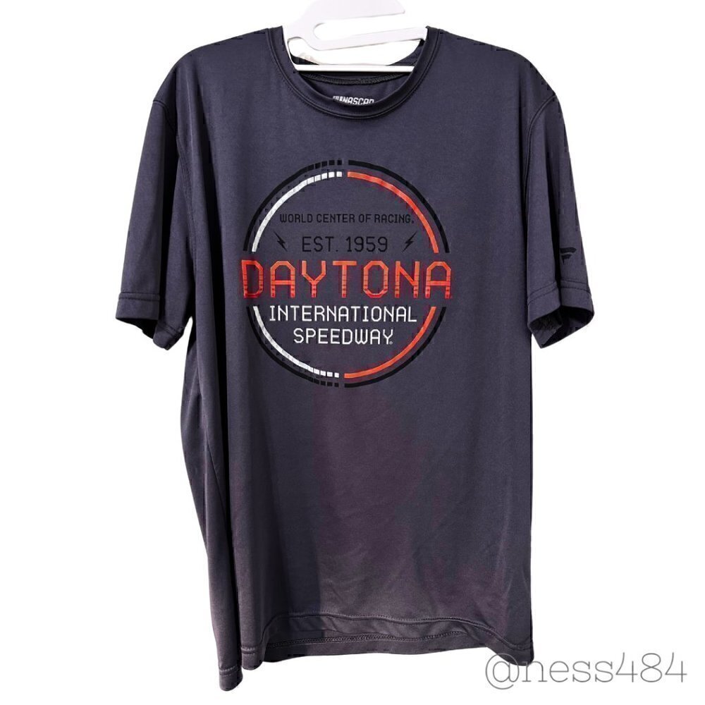 Mens NASCAR Fanatics Daytona International Speedway‎ T Shirt Gray Size L